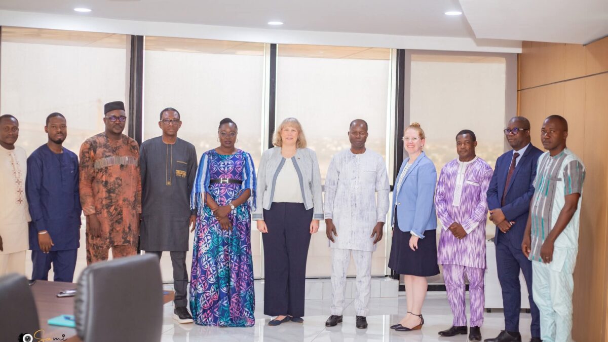 Courtesy visit by the United States Ambassador to the Burkinabe employers’ organization
