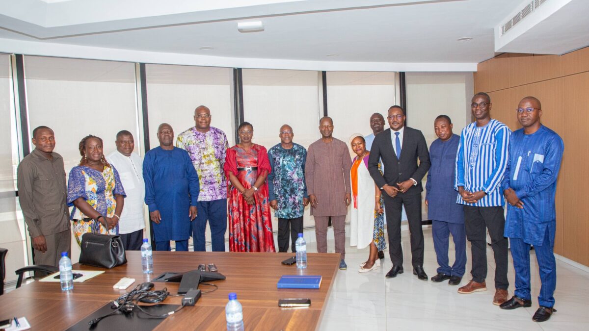 Audience of the Burkina Business Club with the President of COGEF